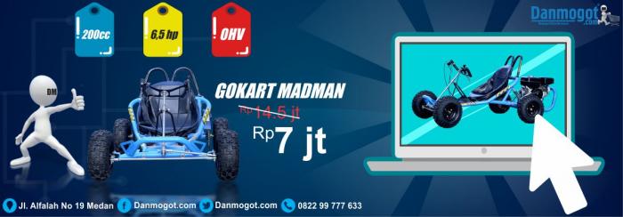 Gokart madman 20cc super stylish